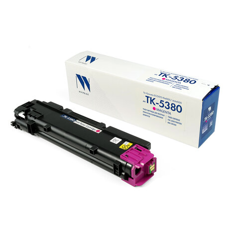Картридж лазерный NV PRINT (NV-TK-5380M) для Kyocera ECOSYS PA4000/MA4000, пурпурный, ресурс 10000 стр.