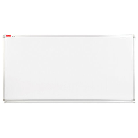 Доска магнитно-маркерная 90х180 см, улучшенная алюминиевая рамка, ГАРАНТИЯ 10 ЛЕТ, BRAUBERG Premium, 231716