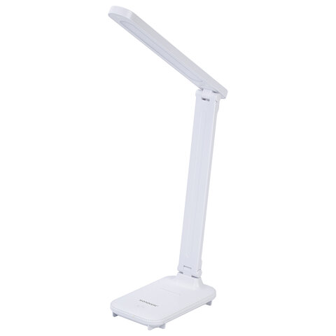 Настольная лампа / светильник беспроводная SONNEN PT-102, USB, LED, 3 Вт, 3 режима, белый, 238777