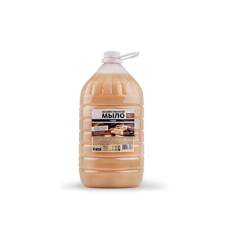 Мыло жидкое 5 л, RAIN "Хозяйственное", ПЭТ, 1022