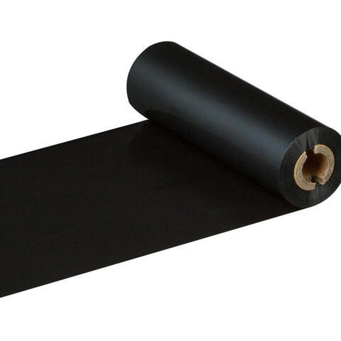 Риббон WAX, 110мм х 74м, втулка диаметр 12,7 мм (0,5 дюйма) х ширина 110 мм, красящий слой наружу (OUT), 363527