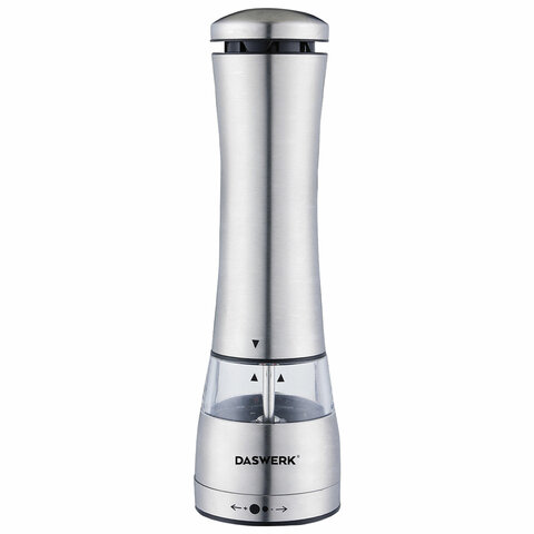 Мельница для специй, 4 уровня помола, электрическая, с подсветкой, PM-3, DASWERK (ДАСВЕРК), 456621