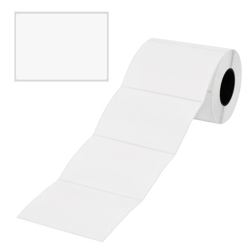 Этикетки термотрансферные, ПОЛИПРОПИЛЕН, 100х72 мм, 500 этикеток в ролике, 115614