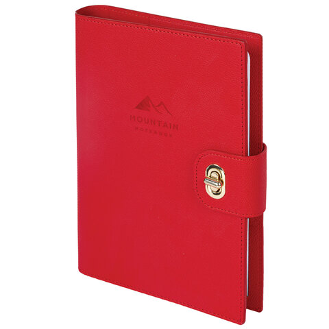 Ежедневник-органайзер недатированный B5 167х240 мм BRAUBERG "Nova", под кожу, 160 л., красный, 116203