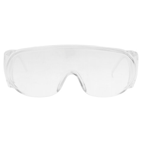 Очки защитные СИБРТЕХ, открытого типа, прозрачные, ударопрочный поликарбонат, 89155
