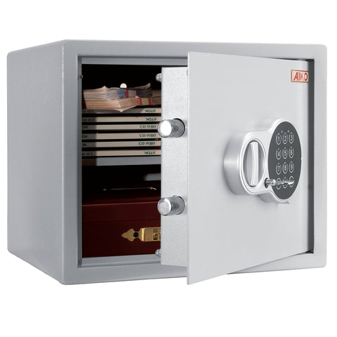 Сейф мебельный AIKO "T-28 EL", 280х350х300 мм, 8,3 кг, электронный замок, крепление к стене