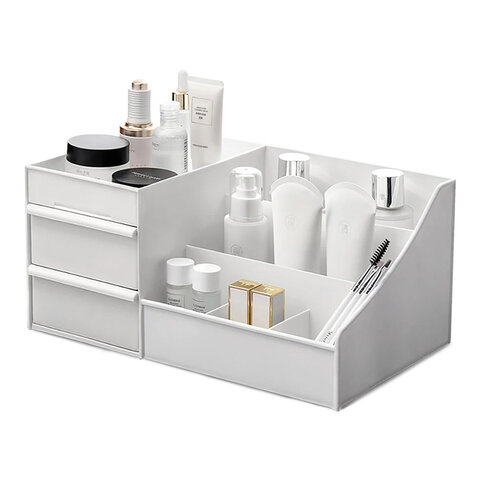 Органайзер для хранения косметики, канцтоваров, мелочей, STANDARD, 27х16х11,5 см, DASWERK (ДАСВЕРК), 608472