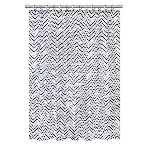 Шторка для ванной ПОЛИЭСТЕР, 180х180 см, кольца в комплекте, УЗОРЫ, PRIMILA (ПРИМИЛА), 700078