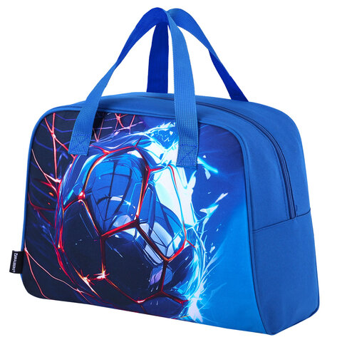 Сумка для занятий BRAUBERG с ручками, 35x25x15 см, "Score goal", 273290