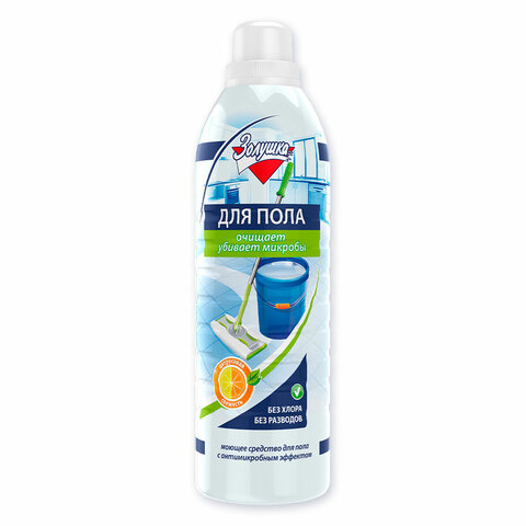 Средство для мытья пола 1 л, ЗОЛУШКА, с дезинфицирующим эффектом, М09-4