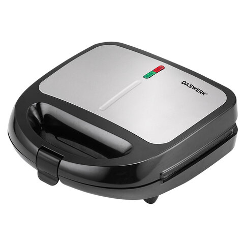Мультипекарь 6 в 1, вафельница/гриль/орешница/сэндвич/пончики/печенье, 6 съемных панелей, 750 Вт, DASWERK (ДАСВЕРК), MB-2, 456332