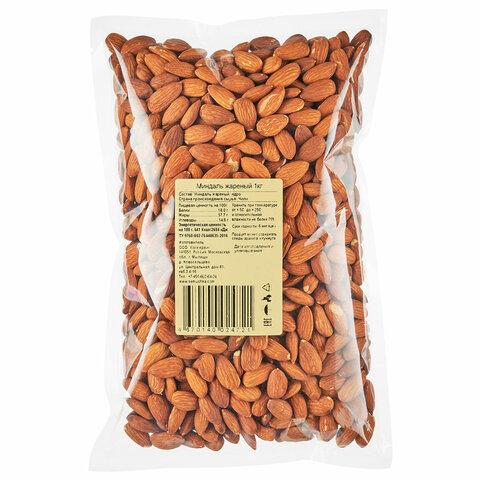 Миндаль жареный, СЕМУШКА, 1 кг