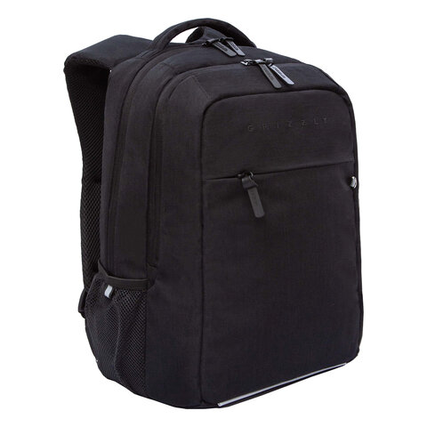 Рюкзак GRIZZLY школьный, анатомическая спинка, 2 отделения, для мальчиков, "BE STRONG", 39х26х19 см, RB-556-1/1