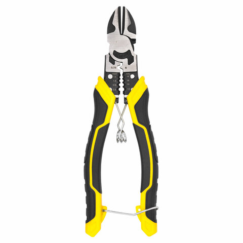 Бокорезы многофункциональные 10 в 1, 190 мм, CR-V – хромванадиевая сталь, ГРАНДМАСТЕР, SC-190, 671256