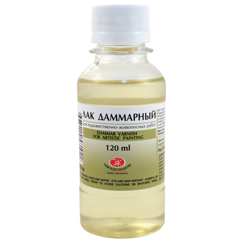 Лак даммарный, баночка 120 мл, Невская Палитра, 2533905