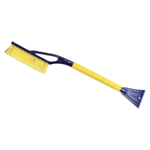 Щетка со скребком для снега автомобильная 69 см, мягкая щетина, GOODYEAR, WB-03, GY000203