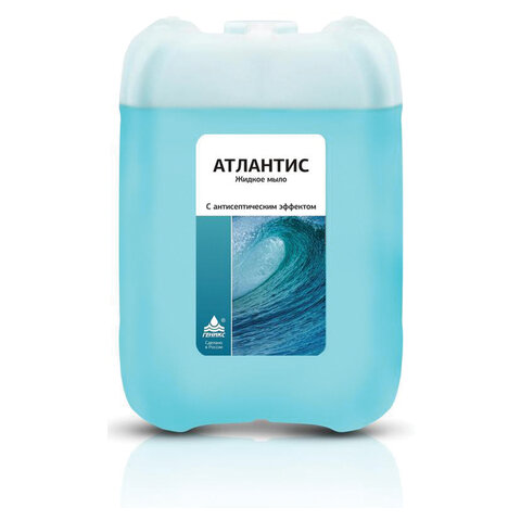 Мыло жидкое дезинфицирующее 5 л АТЛАНТИС, с антисептическим эффектом