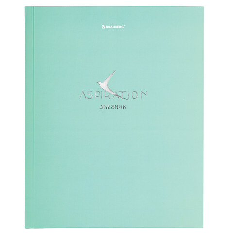 Дневник 5-11 класс 48 л., твердый, BRAUBERG, фольга, с подсказом, "Aspiration", 107199