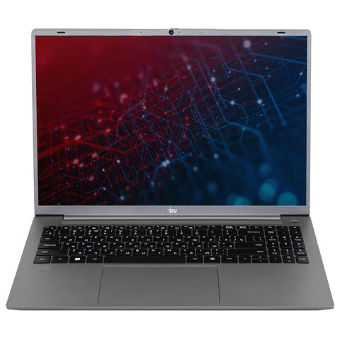 Ноутбук IRU Tactio 16ALB 16", Core i5 1235U, 16 Гб, SSD 256 Гб, Win 11 Pro, серый, 2110207