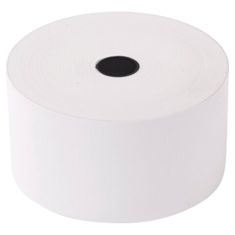Чековая лента ТЕРМОБУМАГА 80 мм (диаметр 150 мм, длина 270 м, втулка 26 мм), слой наружу, 117525