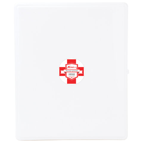 Аптечка первой помощи работникам, по приказу №262н, ВИТАЛФАРМ, пластиковый шкаф, 54122