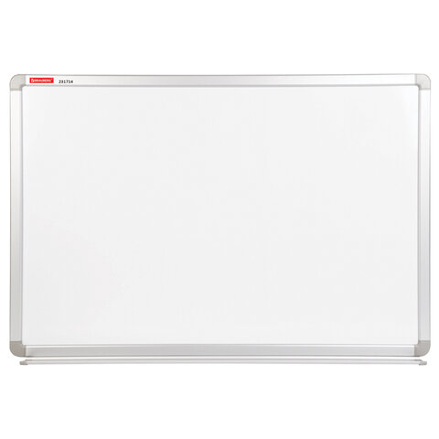 Доска магнитно-маркерная 60х90 см, улучшенная алюминиевая рамка, ГАРАНТИЯ 10 ЛЕТ, BRAUBERG Premium, 231714