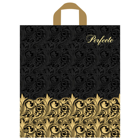 Пакет с петлевой ручкой ПВД, 42х46 см, "Перфекто Магнифик", 95 мкм, н00153468