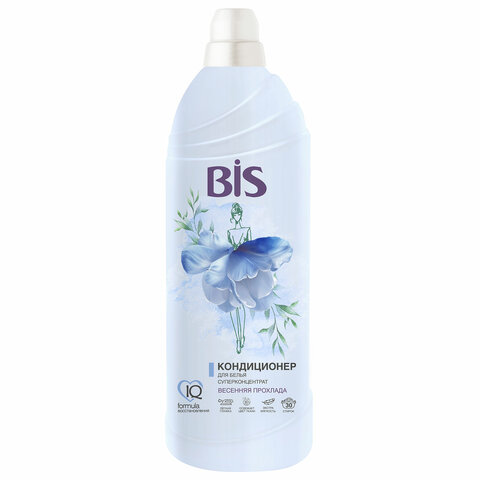 Кондиционер для белья концентрированный 900 мл, BIS "Весенняя прохлада", 23599