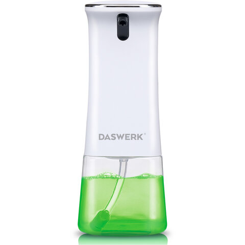 Сенсорный бесконтактный дозатор для жидкого МЫЛА-ПЕНЫ, 350 мл, DASWERK (ДАСВЕРК), 607844