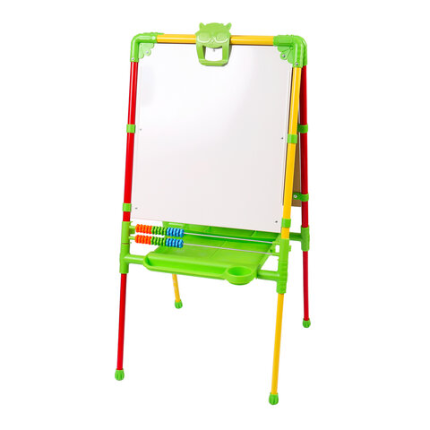 Мольберт растущий для мела/магнитно-маркерный, 53х46 см, BRAUBERG "NIKA KIDS", светофор, 238051