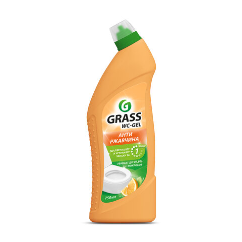 Средство для уборки сантехники и туалета дезинфицирующее 750 мл GRASS DOS-GEL "Сила цитрусов", 125678