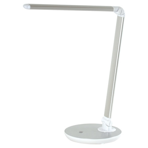 Настольная лампа / светильник SONNEN PH-3609, на подставке, LED, 9 Вт, металлический корпус, серый, 236688