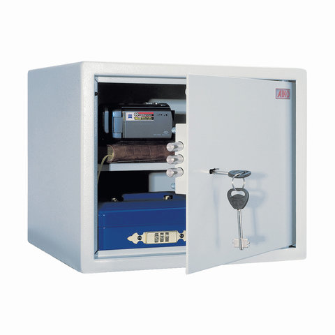 Сейф мебельный AIKO "Т28", 280х350х300 мм, 8,3 кг, ключевой замок, крепление к стене