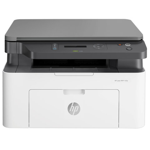 МФУ лазерное HP Laser 135w "3 в 1", А4, 20 стр./мин., 10000 стр./мес., Wi-Fi, 4ZB83A
