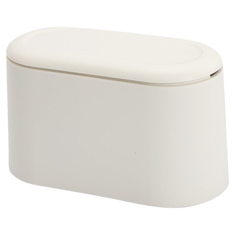 Контейнер, урна, ведерко для мусора с микролифтом НАСТОЛЬНОЕ 2 л, 220х110х130 мм, BOOMHOUSE (БумХаус), 238898