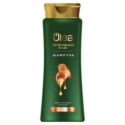 Шампунь для волос 400 мл, OLEA "Роскошный объем", для тонких и лишенных объема волос, 14375