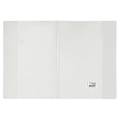 Обложка ПВХ со штрихкодом для учебников английского языка, контурных карт, атласов БОЛЬШОГО ФОРМАТА, ПЛОТНАЯ, 120 мкм, 292х442 мм,ДПС,1143.1