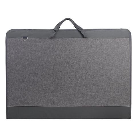 Папка-сумка для рисунков и чертежей каркасная А1 (64х90 см), экокожа, BRAUBERG ART CLASSIC, 272991