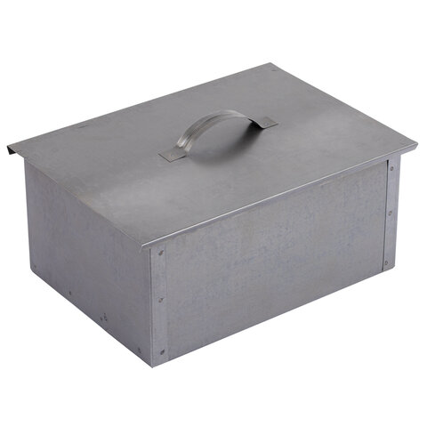 Коптильня двухъярусная металлическая, размер 350х260х160 мм, в гофрокоробе, 701730