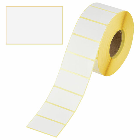 Термоэтикетки ЭКО, 47х26 мм, 2000 этикеток в ролике, 122304