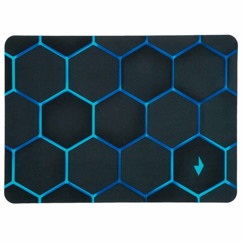 Коврик для мыши GEMBIRD "Соты", ткань+резина, 350х250х3 мм, MP-35-25-COMB