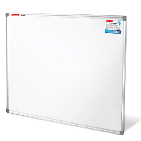 Доска магнитно-маркерная 90х120 см, алюминиевая рамка, BRAUBERG "Extra", 237555