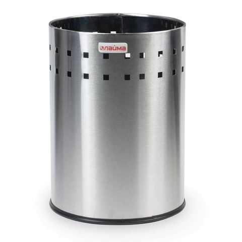 Урна-корзина для мусора 7 литров "Bionic", МАТОВАЯ, перфорированная, LAIMA, 232267