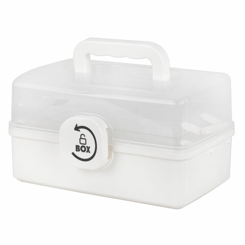 Аптечка домашняя органайзер для хранения универсальный размер MINI 29х19,3х15,9 см, DASWERK (ДАСВЕРК), 608476